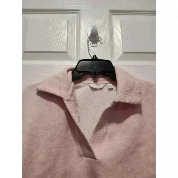Lady Hagen Pink Golf V Neck Pullover Sweatshirt Size Small - Picture 7 of 8